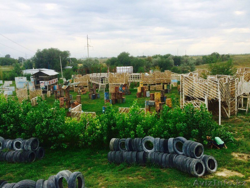 Пейнтбольный парк скорпион игровая карта деревня - Изображение #1, Объявление #1480751