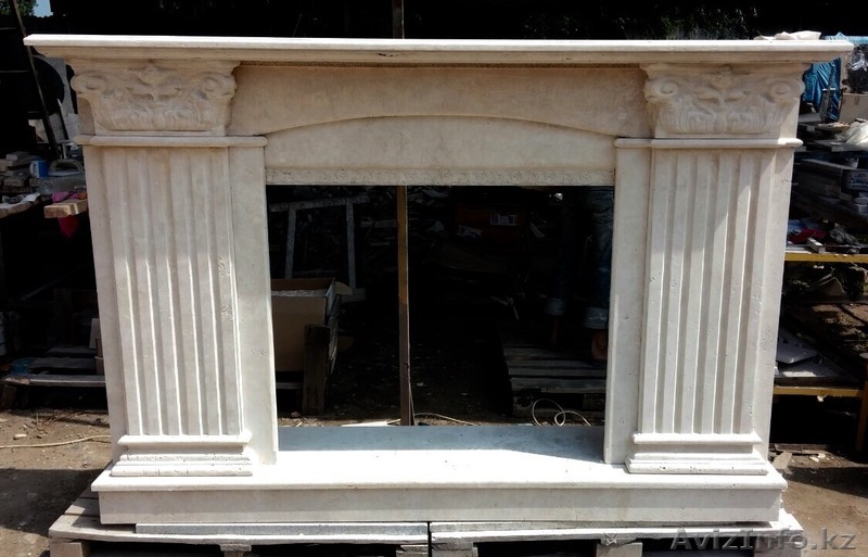 Каминный портал из мрамора "Travertine Light / Turkey - Изображение #1, Объявление #1476539