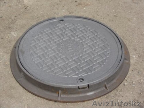 Люк чугунный, тип-Л, ГОСТ 3634-99.       - Изображение #1, Объявление #1499884