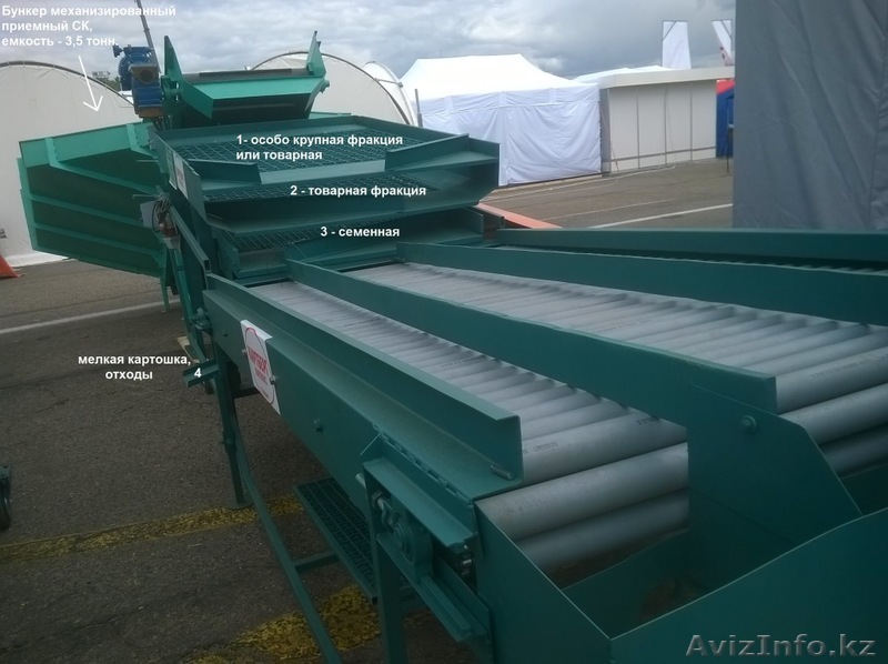 Сортировка для корнеклубнеплодов «Картберг». Модель 640 - Изображение #1, Объявление #1497561