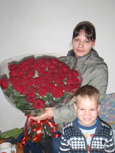 Букет 51 красная роза 70 см - Изображение #1, Объявление #1506451