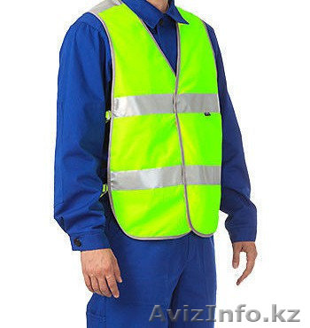 Жилет сигнальный повышенной видимости «Габарит» (флуоресцентный желтый) - Изображение #1, Объявление #1528819