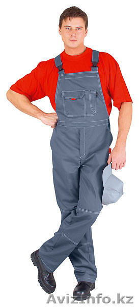 Полукомбинезон мужской "Сити" серый  - Изображение #1, Объявление #1528849