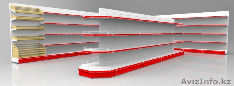 Торговый стеллаж 2000*1000*500 - Изображение #1, Объявление #1527645