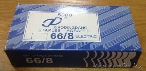Скобы 66/8 для электрического степлера - Изображение #1, Объявление #1532656