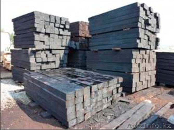 Купить шпалы деревянные в Алматы ГОСТ 78-2004 ТИП 2 А. ТОО Семей-Шпалы - Изображение #1, Объявление #1532152