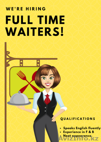 Официантки в рестораны 5* в страны Ближнего Востока - Изображение #1, Объявление #1577769