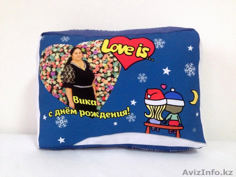 Эксклюзив!!!Подушки Love is   ваше фото  - Изображение #1, Объявление #1584007