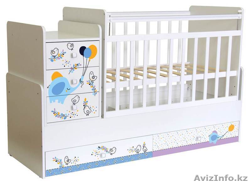 Кроватка детская Фея 1100 Слоник на шаре  - Изображение #1, Объявление #1585749