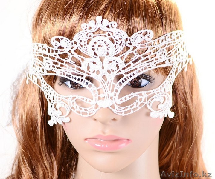 Белая маска, ажурная,кружевная - Изображение #1, Объявление #1592523