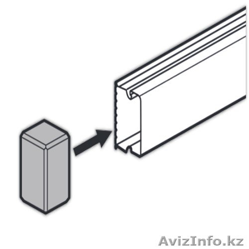 638105 - Заглушка 15x10 мм METRA - Изображение #1, Объявление #1591742