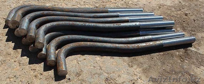 Фундаментный болт с загибом Тип 1,2  - Изображение #1, Объявление #1595613