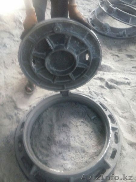 Люки чугунные с шарниром и замком - Изображение #1, Объявление #1595569