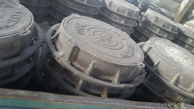 Люки чугунные канализационные Тип ТМ вес 110 кг - Изображение #1, Объявление #1595555