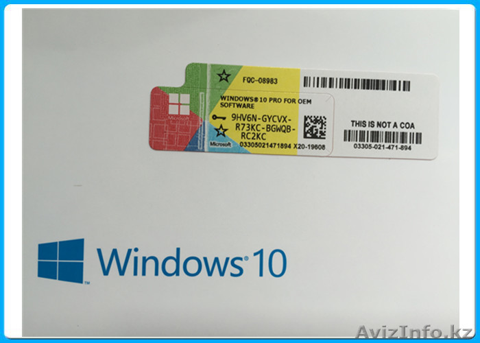 Microsoft Win 10  Professional Russian (СНГ)  Oem 32 64 Bit - Изображение #1, Объявление #1598939
