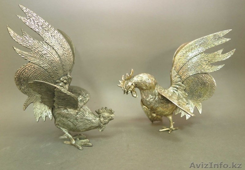 Пара бойцовых петухов. Испания.  - Изображение #1, Объявление #1607809