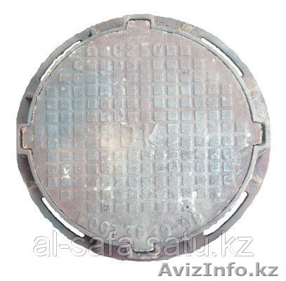 качественный Люк чугунный, тип-Т, круглый, ВК, ГТС, ТС - Изображение #1, Объявление #1604738