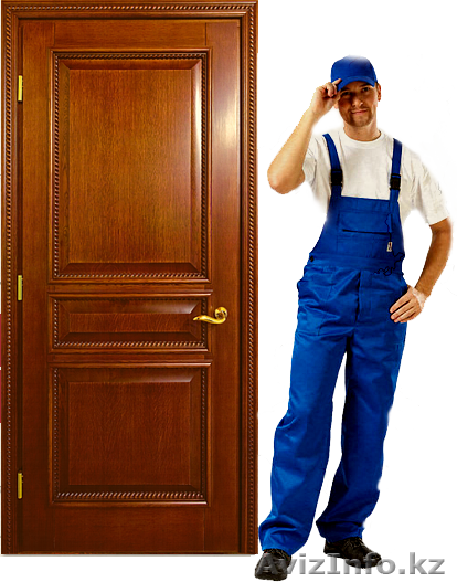 Установка дверей Алматы - Изображение #1, Объявление #1606806