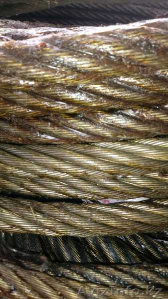 Канат стальной двойной свивки ЛК-О с органическим сердечником ГОСТ 3069-80 - Изображение #1, Объявление #1619416