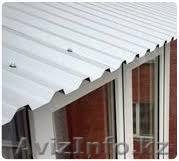 Установка козырька на балкон в Алматы, Алматы - Изображение #1, Объявление #1619749