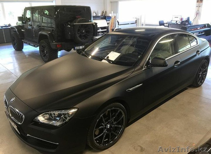 Классический черный матовый автовинил - Изображение #1, Объявление #1624898