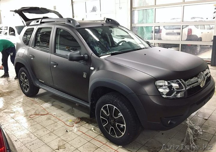 Автовинил керамический черный матовый сатин - Изображение #1, Объявление #1624899