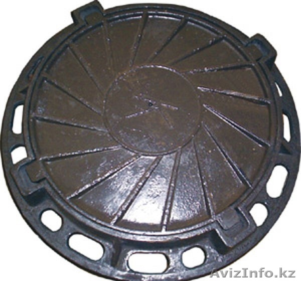 •	Люк чугунный, тип-Л, круглый, ГТС  - Изображение #1, Объявление #1626690