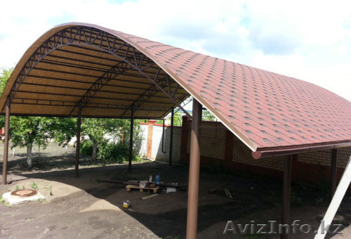 Навесы под ключ в Алматы, Алматы - Изображение #1, Объявление #1627481