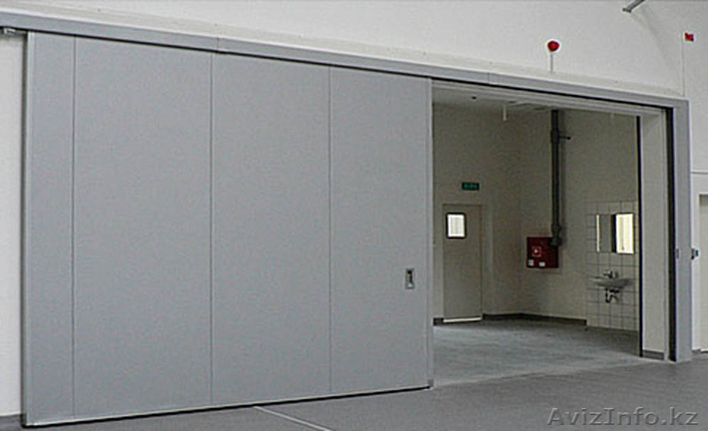 Противопожарные автоматические   сдвижные (откатные) ворота 3000 х 2000 - Изображение #1, Объявление #1636818