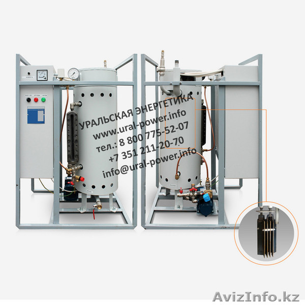 Электрический парогенератор промышленный 100 кг/ч. - Изображение #1, Объявление #1634497