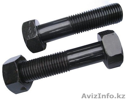 Болт черный, без покрытия кл.пр.10.9    - Изображение #1, Объявление #1634696