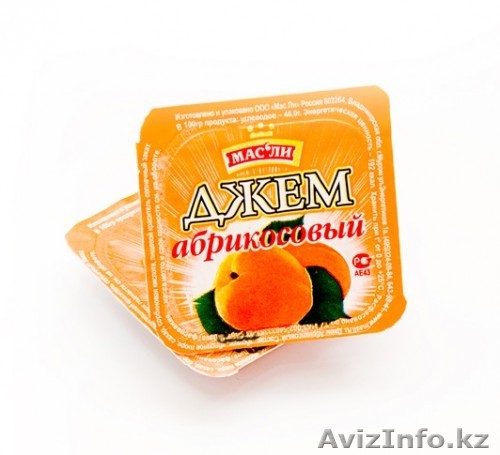 джем абрикосовый порционный - Изображение #1, Объявление #1638030