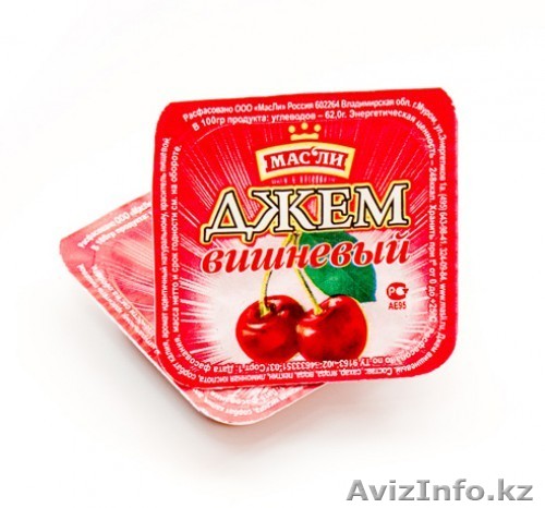 джем вишнёвый порционный - Изображение #1, Объявление #1638029