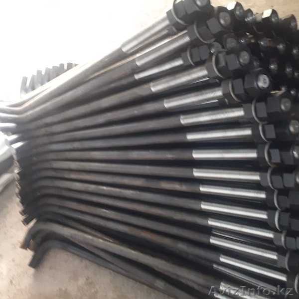 Болт фундаментный М20 ст3пс тип 1.1 ГОСТ  - Изображение #1, Объявление #1637611