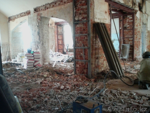 Разрушение стен.Демонтаж,Снос,Слом.Сейсмоусиление.Алмазное сверление  - Изображение #1, Объявление #1643202