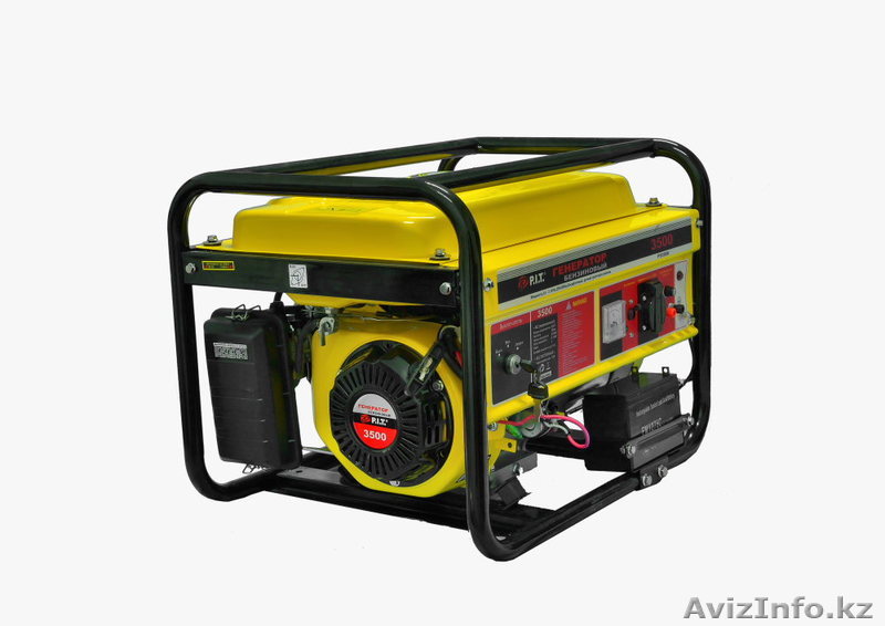 Генератор бензиновый P.I.T 53506 3,5kW Кредит, рассрочка - Изображение #1, Объявление #1643030