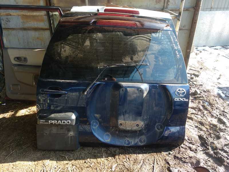 Крышка багажника  на Toyota Land Cruiser Prado 120 - Изображение #1, Объявление #1645024