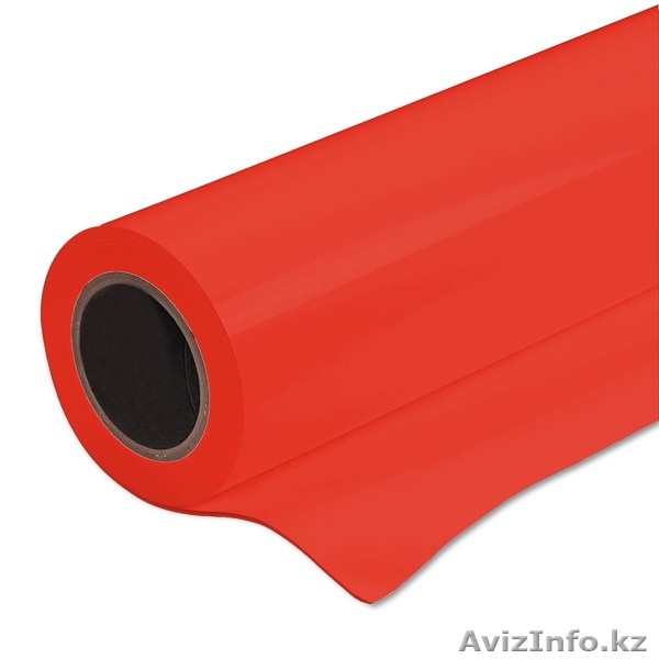 Пленка флекс красного цвета отличного качества. Ширина пленки 60 см. Использует - Изображение #1, Объявление #1643638