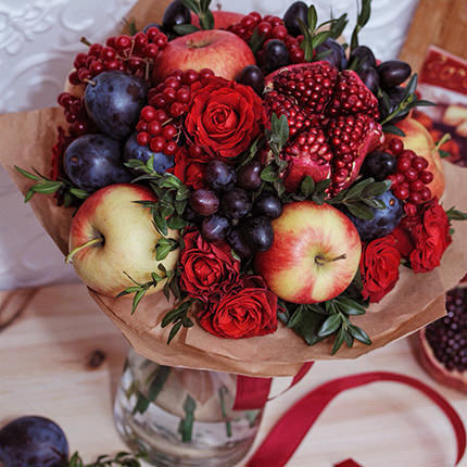 Продам букет из фруктов и цветов - Изображение #1, Объявление #1649692