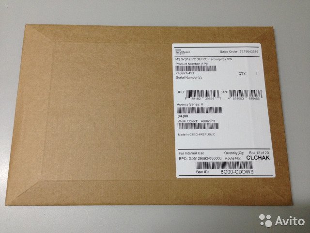 Microsft Windows Server 2019 Standart Eidition R 2 Russian 5 Clients - Изображение #1, Объявление #1651342