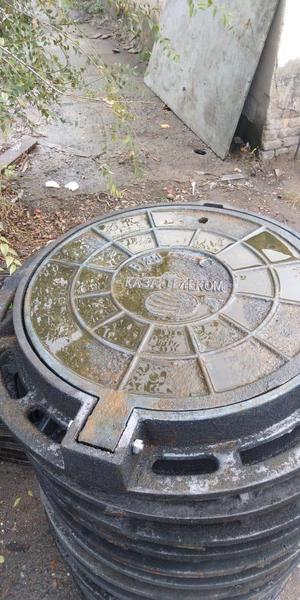 Люки чугунные с шарниром и с замком  ГОСТ 3634-99  - Изображение #1, Объявление #1655376