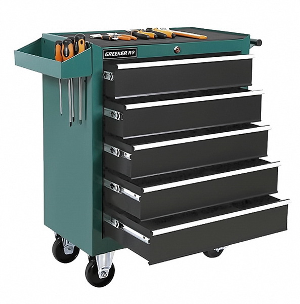 DA-25-Тележка инструментальная 5 секций, на колесах, 615×330×790 мм (без ручки) - Изображение #1, Объявление #1657862
