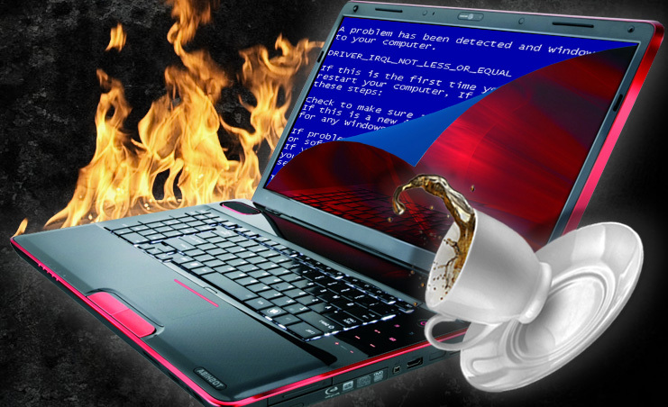 Ремонт залитого ноутбука. Чистка платы после залития. - Изображение #1, Объявление #1657993