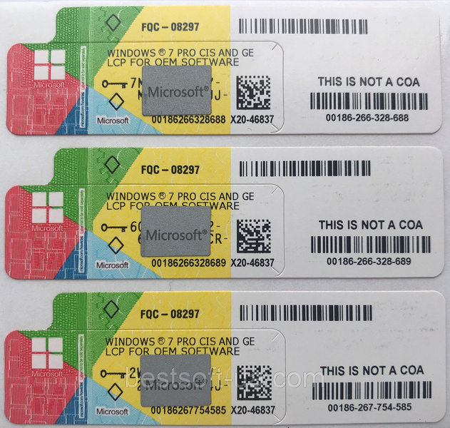 Microsoft Windows 7 Professional Oem 64 Bit Russian - Изображение #1, Объявление #1662760