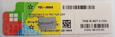 Microsoft Windows 10 Professional Oem 64 Bit Russian - Изображение #1, Объявление #1662762
