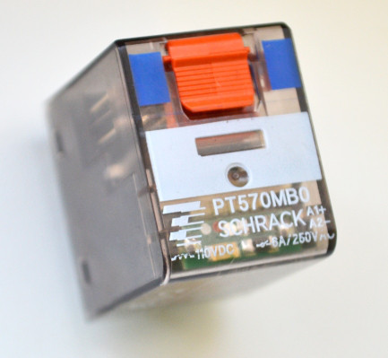  реле PT570МВ0, 4 контакта, 6А, 110VDC+LED - Изображение #1, Объявление #1667875