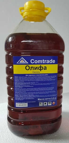 Олифа 4 л  - Изображение #1, Объявление #1654402