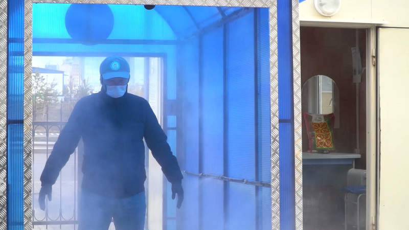 Дезинфекционный тоннель для обработки людей купить в Алматы - Изображение #1, Объявление #1683365
