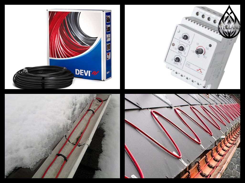 Греющий кабель для обогрева Водостоков, желобов и кровли - Изображение #1, Объявление #1690351