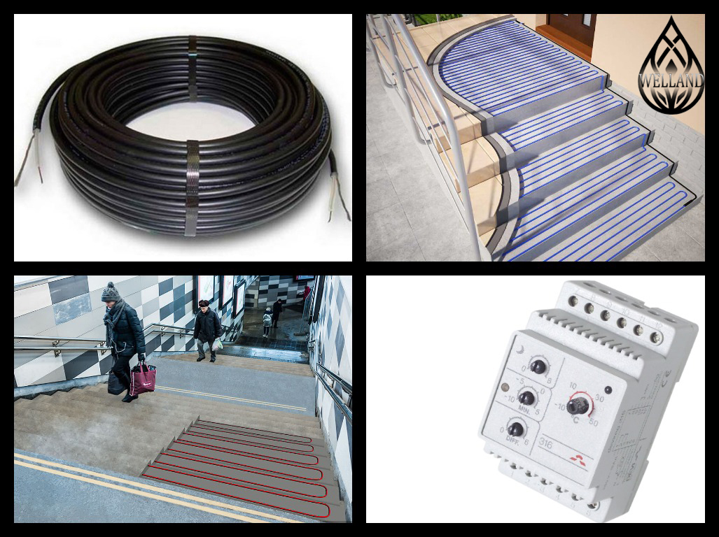 Греющий кабель для обогрева уличных площадок и лестниц - Изображение #1, Объявление #1690352